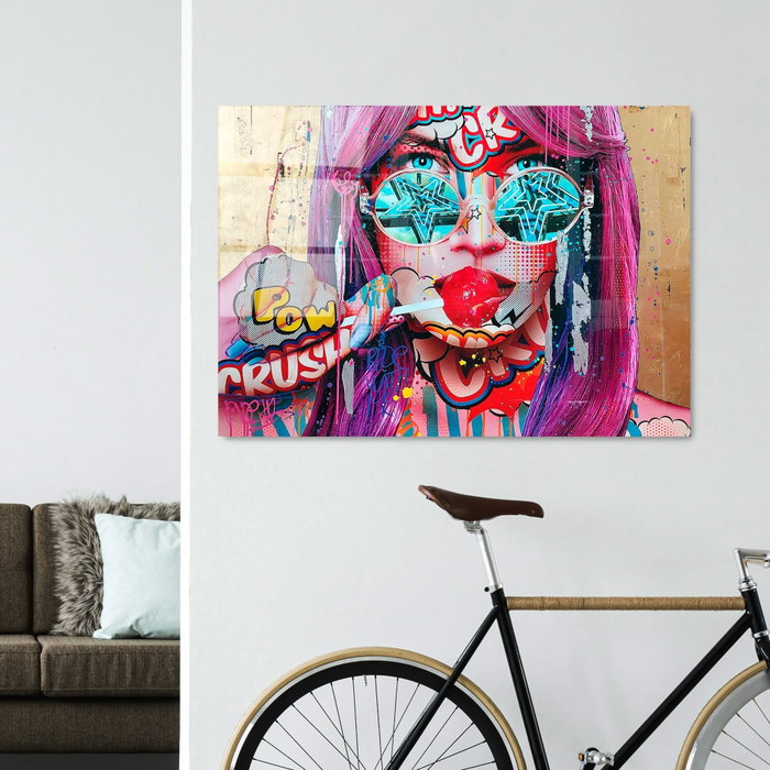 Wallity Pintura Decorativa de Vidrio Templado UV-719 70 x 100 cm Wallity Pintura Decorativa de Vidrio Templado UV-719 70 x 100 cm
